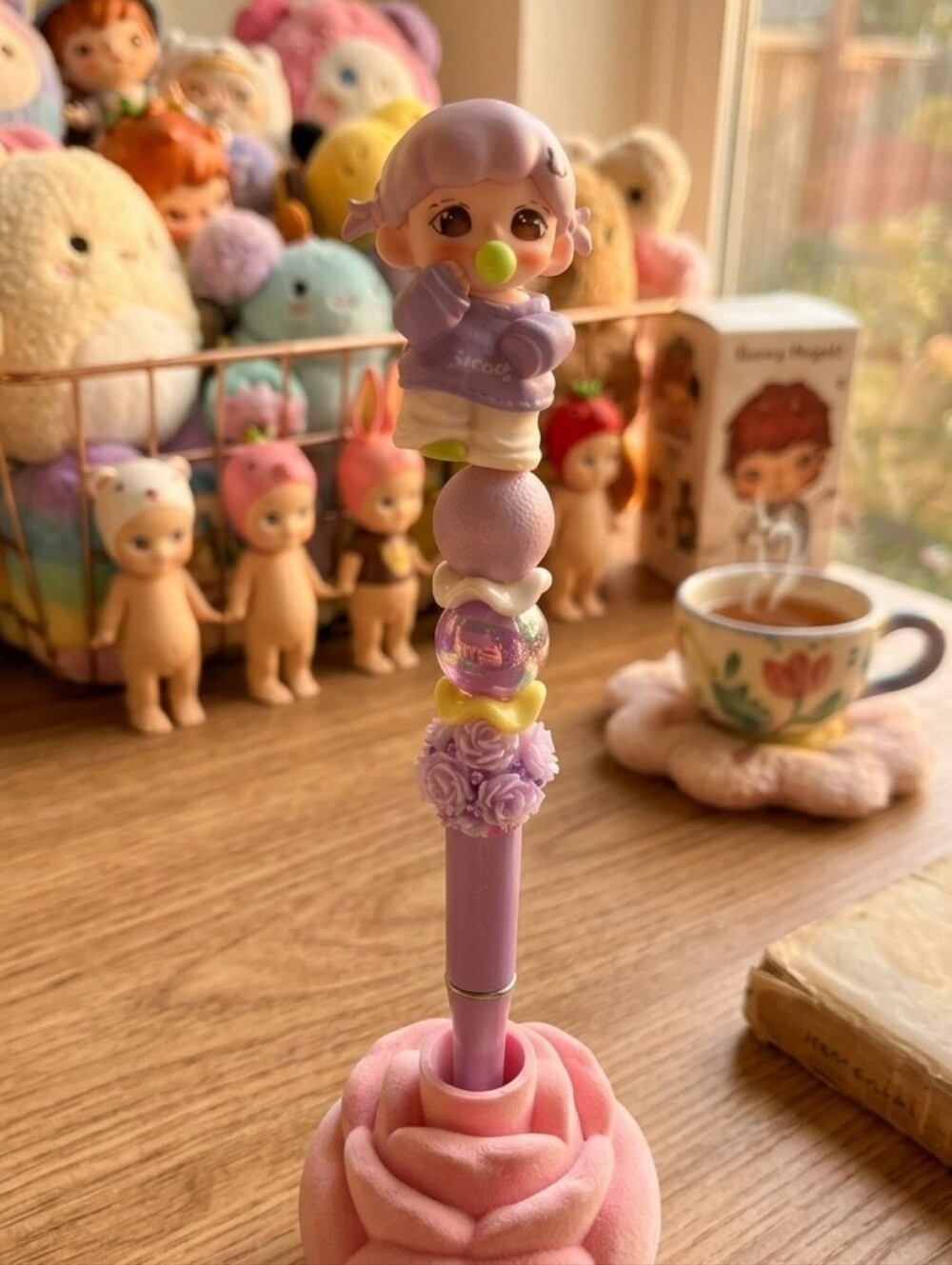 Baby Doora Topper In Beadable Pen